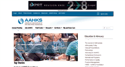 Desktop Screenshot of aahks.net